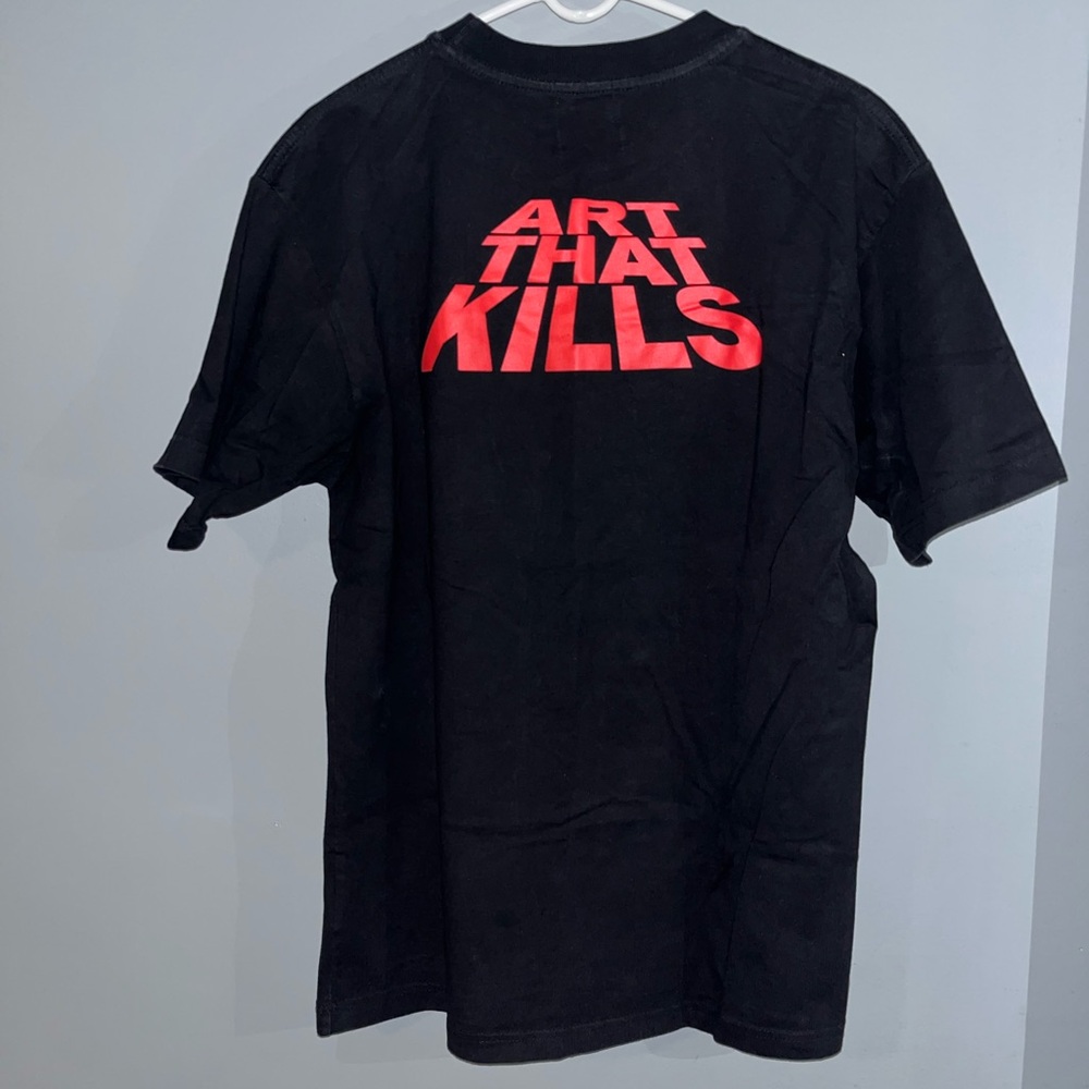 Gallery Dept. ATK Stack Logo Tee Art That Kills Black Short Sleeve T-Shirt - Picture 2 of 8